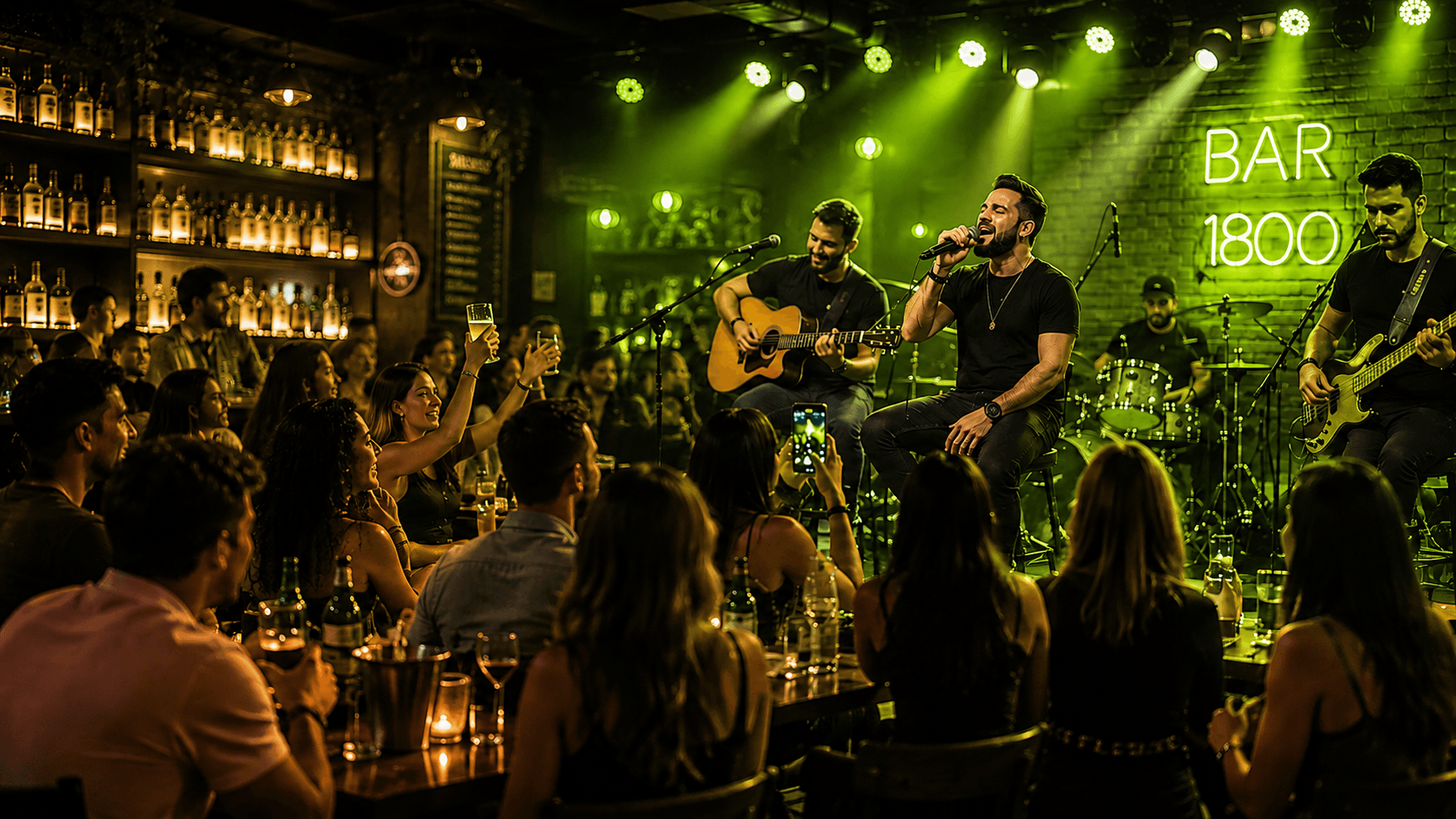 Música ao vivo em festa